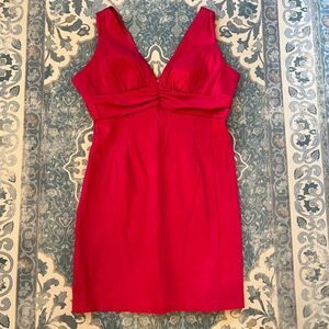 Sally USA Pink Dress Body Con Back Zipper Size 16 Like NEW